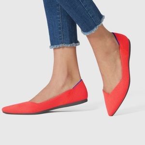 - Rothys flame woman’s pointed flat …